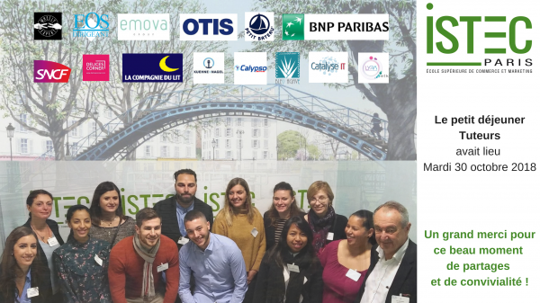 Un petit déjeuner pour les tuteurs de nos étudiants ! 